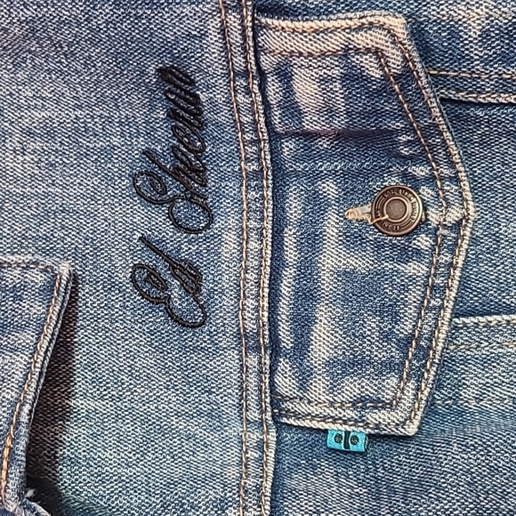 Ed Sheeran Merch Divide Tour Denim Jacket with Patches XL - Picture 4 of 6